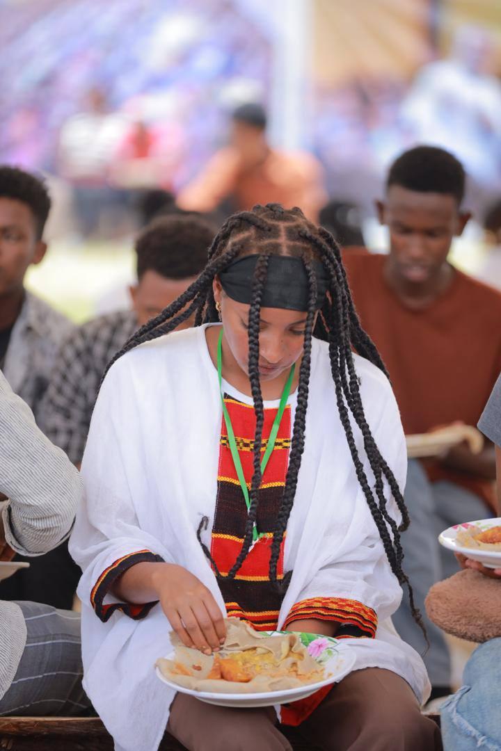 Youth in traditional dress